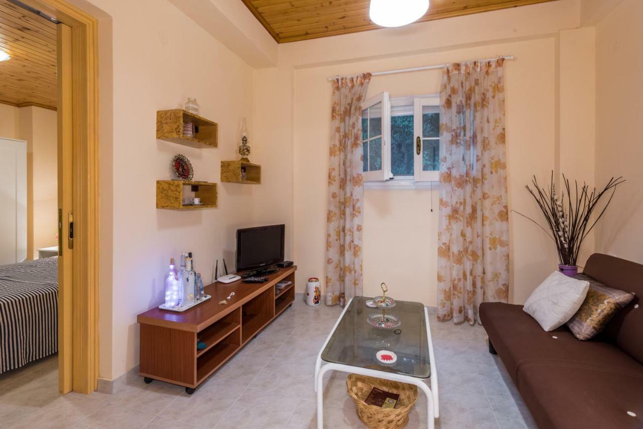 Family Holiday Apartment With Garden & Bbq Βελονάδες Εξωτερικό φωτογραφία