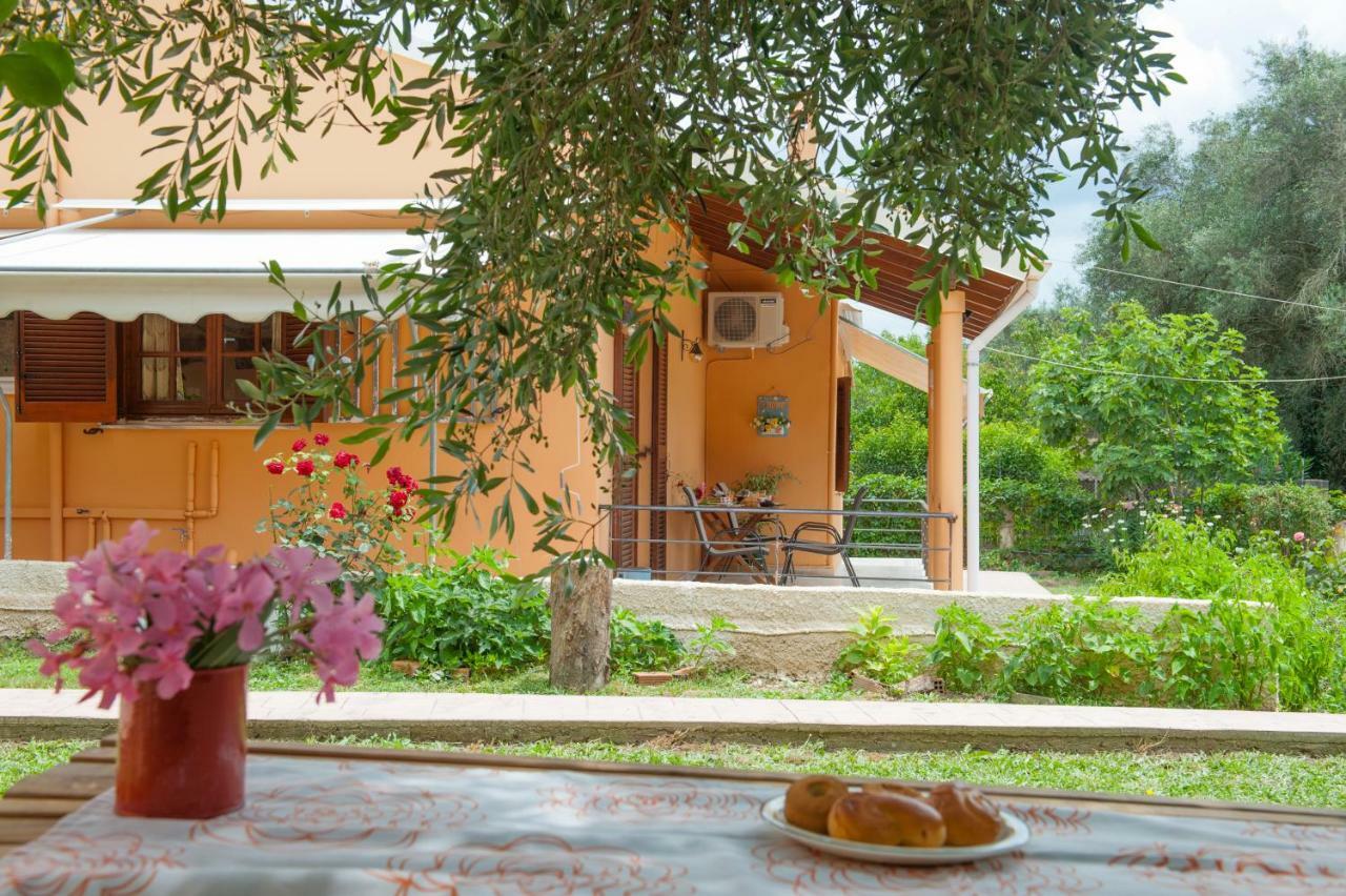 Family Holiday Apartment With Garden & Bbq Βελονάδες Εξωτερικό φωτογραφία